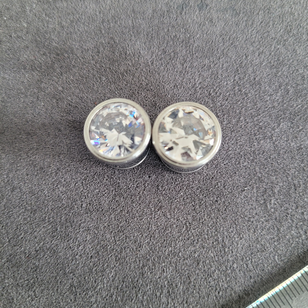 Crystal Plug 1/2 Inch - Picture 3 of 4